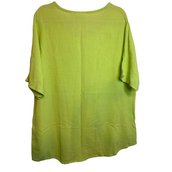 Lulu - B Lime Green Top - Size XL - Picture 2 of 8